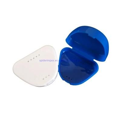 Hot Selling Small Navy Blue Dental Ortho Aligner Box with Holes
