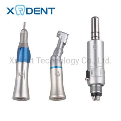 Dental Low Speed Handpiece Set Air Motor Contra Angle Straight Slow Speed Handpiece