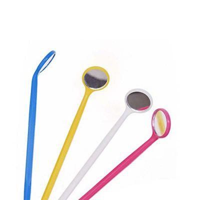Reusable Intra Oral Disposable Plastic Dental Mouth Mirror