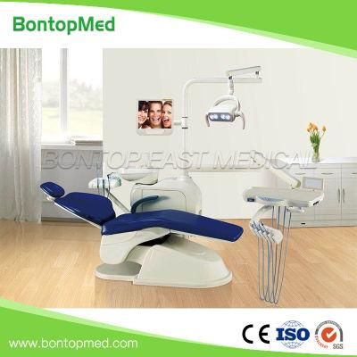Hospital Clinic Medical Dental Unit Department with LED Sensor Lamp Dental Chair with Touch Button Control System