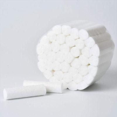 China Manufacturer Medical Use Disposable Dental Cotton Roll Dental Supplies High Absorbent Dental Cotton Roll