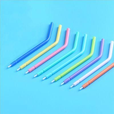 Disposable Dental Plastic 3 Way Triple Air Water Spray Nozzle Tube Syringe Tips