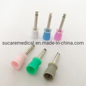Disposable Webbed Latch/Screw/Snap-on Rubber Dental Prophy Cups
