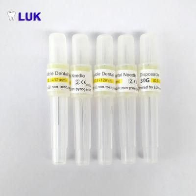 25g/27g/30g Needle Disposable Dental Needle Anaesthesia Needle for Medical