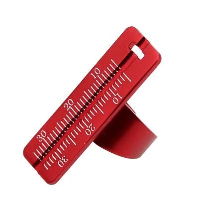 New Fashion Metal Root Canal Measuring Dental Finger Ruler