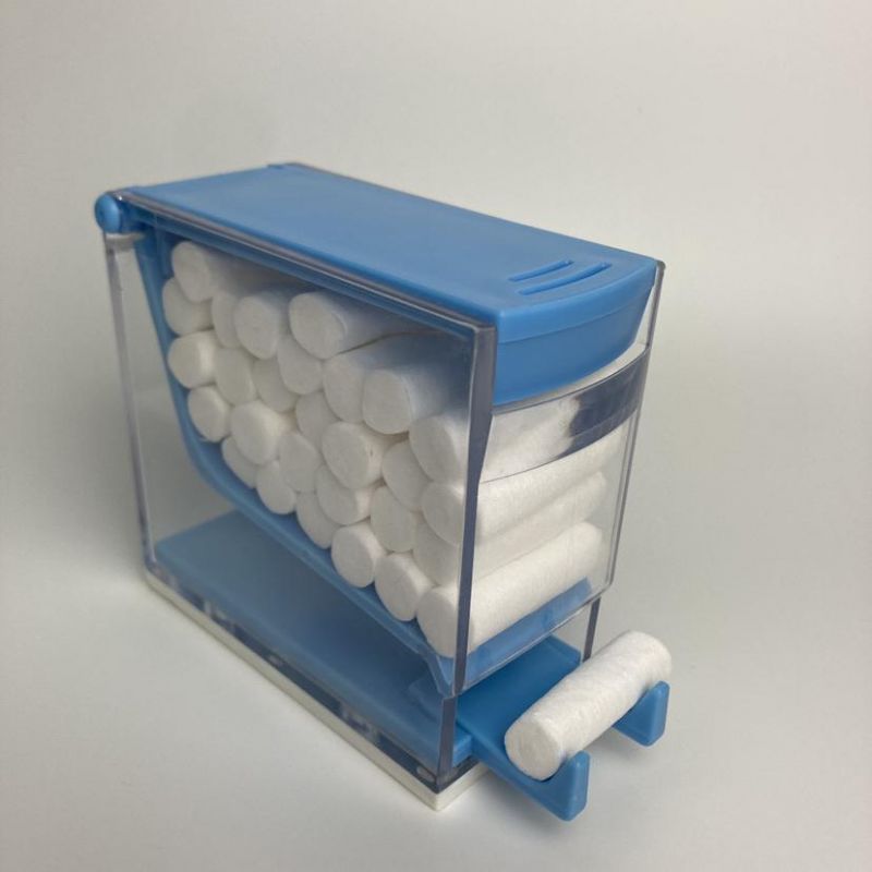 Dental Cotton Roll Dispenser Press Type