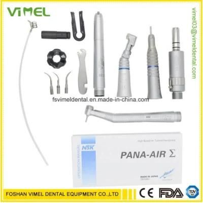 Dental Equipment Turbine + Low Speed +Scaler Handpiece Set