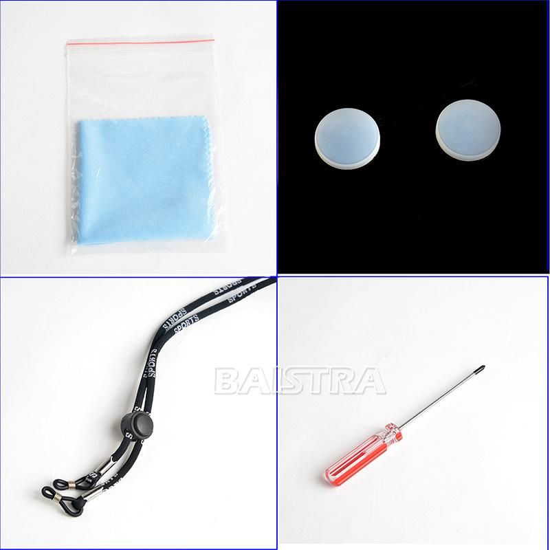 ABS Frame Sliver Color Magnifier Dental Loupes