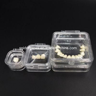 Custom Logo Transparent Denture Box Dental Material Storage Membrane Box