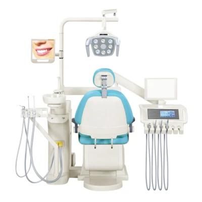 LED Touch Screen Dental Chair with Luxurious Big Leather Cushion