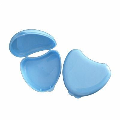 Heart Shaped Style Dental Retainer Box Case for Travel Invisible Braces Storage Box