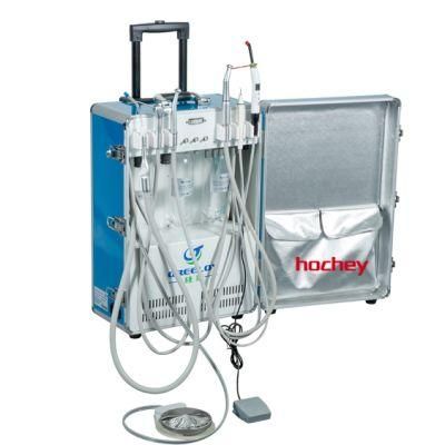 Hochey Medical Factory Direct Sell Air Portable Dental Turbine Unit