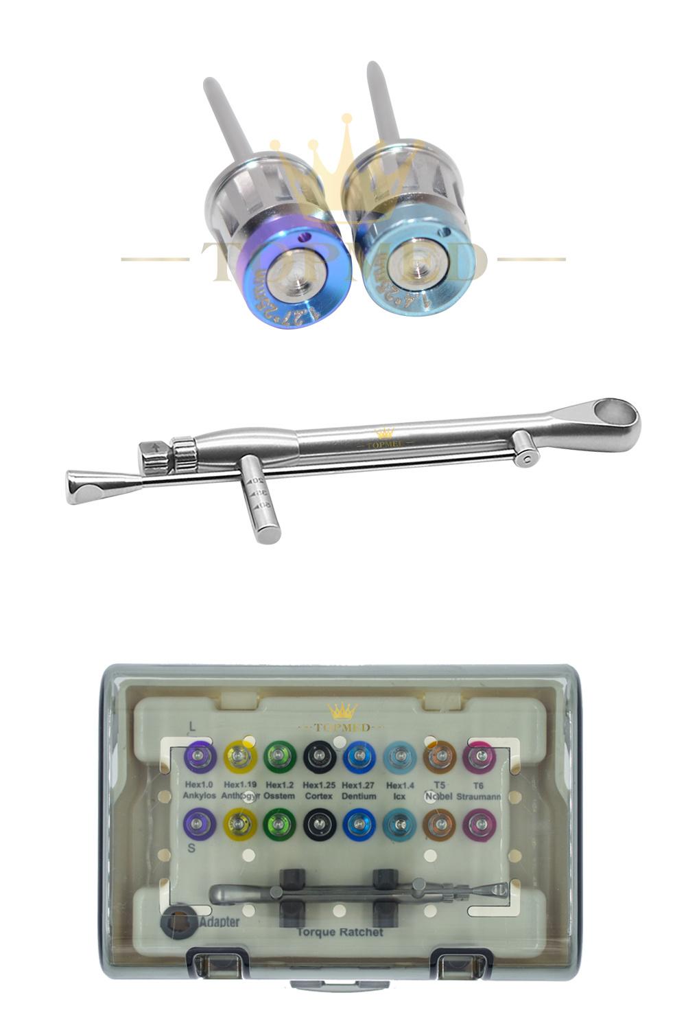 Universal Manual Dental Implant Instrument Restoration Hand Driver Tools Kit
