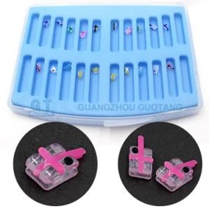 Dental Brace Ceramic Orthodontic Sapphire Brackets