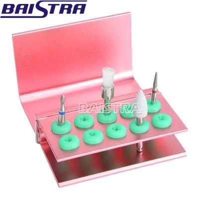 Dental Burs Holder 10 Holes with Silicon
