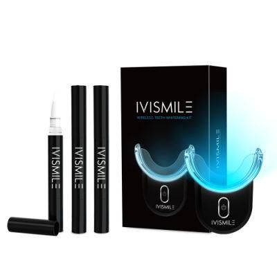 Complete at Home Use Wholesale Wireless Teeth Whitening Kit with 32 LED Light