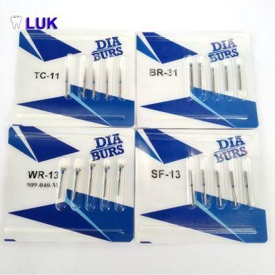 Medical Supply Best Quality Dental Equipment Dental Diamond Burs for Dental Handpiece