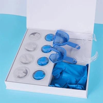 CE Approved Teeth Dental Impression Kit W/Putty Impression Kits with Custom Box