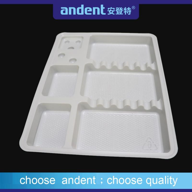 Medical Autoclavable Disposable Plastic Tray Plate
