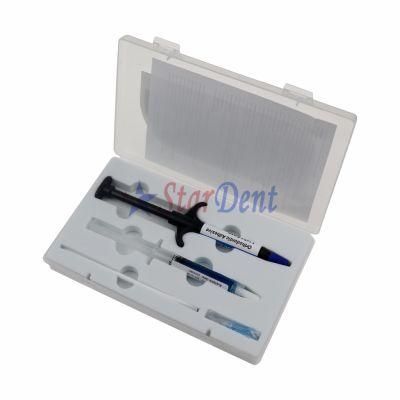 New Arrival Dental Orthodontic Adhesive Light Cure Band Cement Blue Glue Intro Kit