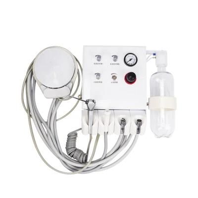 Wall Mount Dental Portable Air Turbine Unit / Dental Air Control Unit with Suction