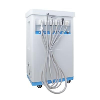 Dental Clinic Use Portable Mobile Dental Unit with Air Compressor
