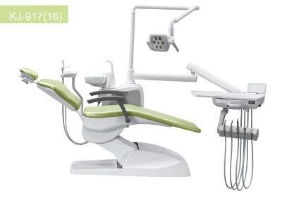 Wooden Case ISO13485 LED Curing Light China Dental Chair Unit