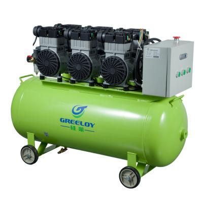 3600W 160L Noiseless &amp; Oil-Free Air Compressor 110V/220V