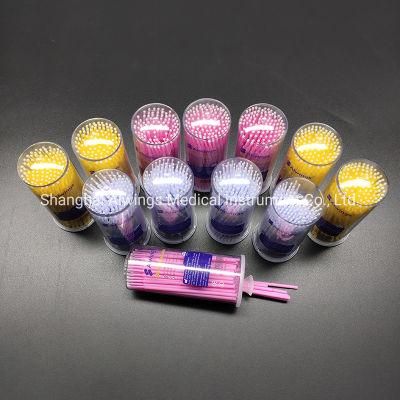 Dental Material Dental Disposable Micro Applicator with Plastic Bottle