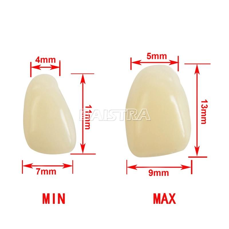 Dental Resin Teeth Upper Anterior Ultra-Thin Medical Whitening Veneers