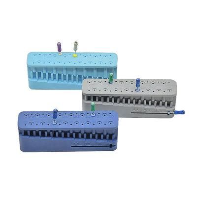 Dental Autoclave Endodontic Files Block Root Canal Measuring Table