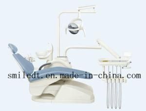 Economical Low-Mounted Dental Unit Chair with PU Cushion