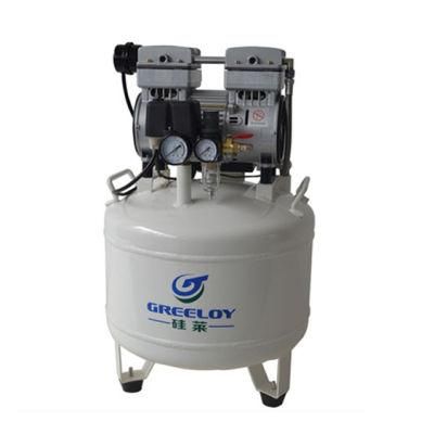 Dental Mobile High Pressure Noiseless Oilless Air Compressor for Dentistry Clinic