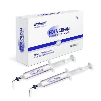 Dental Root Canal Enlargement &amp; Lubricant Cream/Liquid with EDTA Antibacterial Solution for Pre-Treatment Preparation
