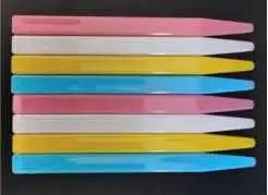 Plastic Four Colors Dental Glass Ionomer Spatula