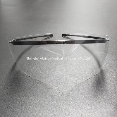 Black Frame Dental Disposable Eyes Shield to Protect Fluid
