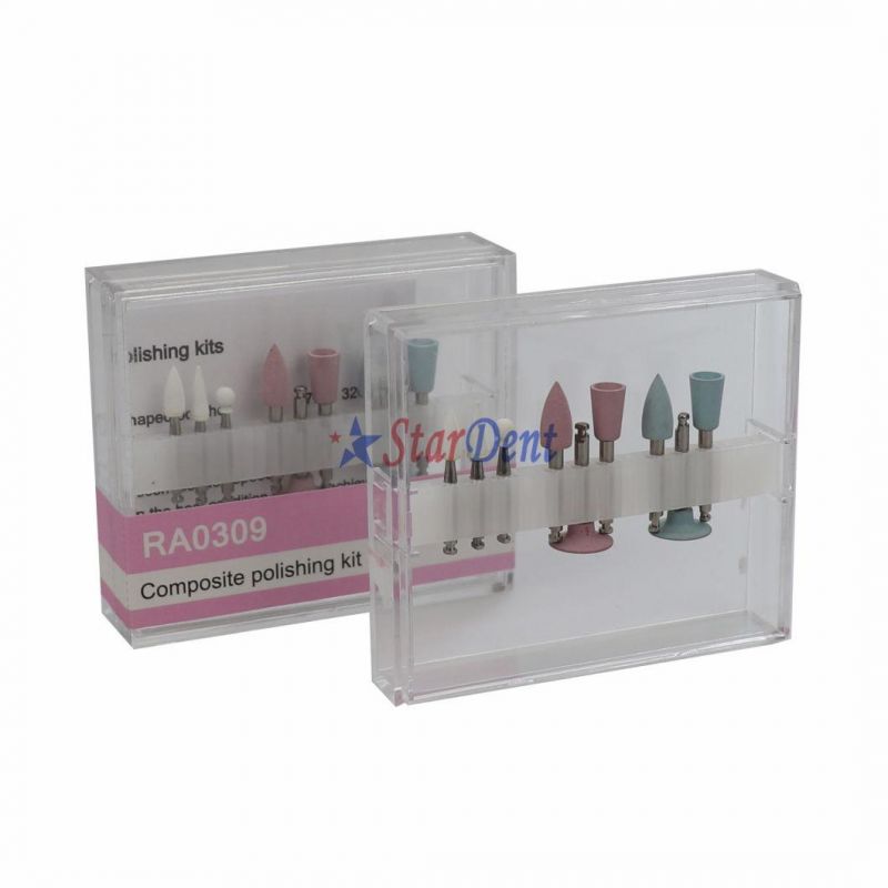 Dental Supply Rubber Polishing Composite Burs Kit Hospital Medical Lab Surgical Diagnostic Dentist Clinic Equipment