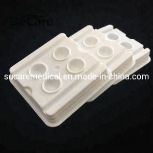 White Disposable Plastic Dental Mixing Wells