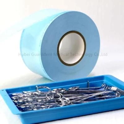 Self Sealing Sterilization Pouch Reel in Roll for Medical Packaging Disposable Dental Use