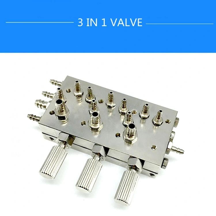 Dental Chair Accessories Parts 3 in 1 Valve