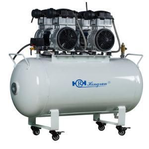 Hongrun 100L Clean Air Oilless Dental Air Compressor Manufacturer