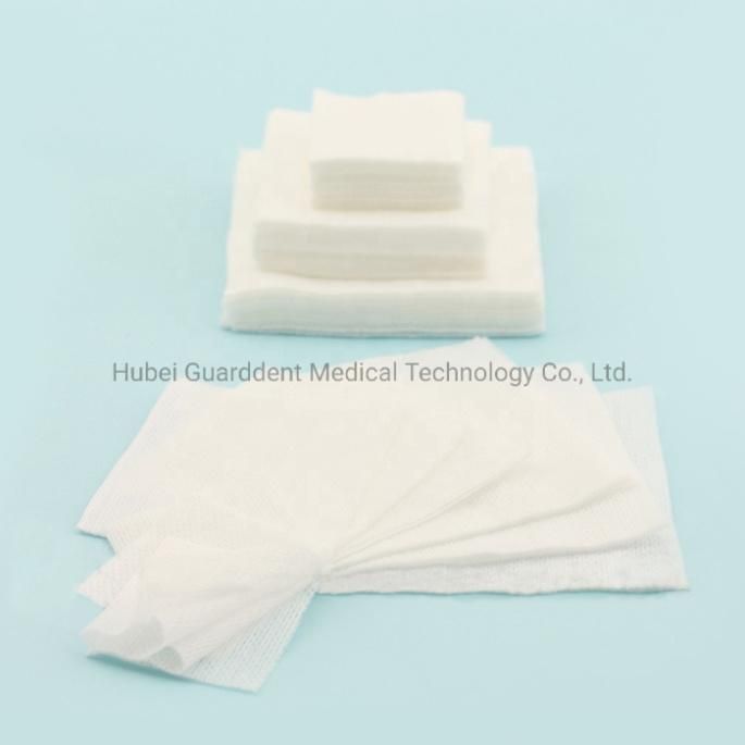 Customized Package China Medical Disposable Dental Nonwoven Gauze Soft and Clean