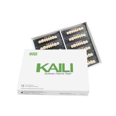 Huge Dental CE and ISO Approved Kaili Denture Teeth for Dental Laboratory