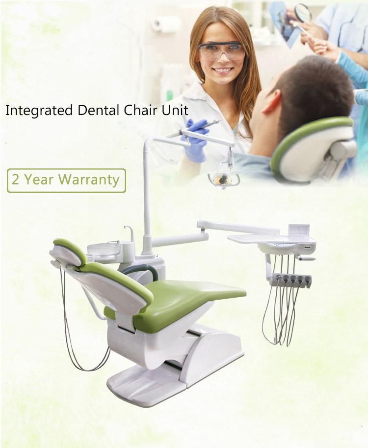 Complete Low Mounted Electric Treatment Machine Dental Chair Unit