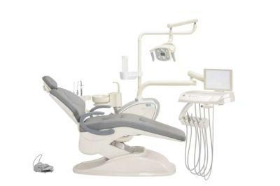 Best Quality Dental Chair Unit with Mutil-Functional Pedal Model Sy6068 S3 Upgrade