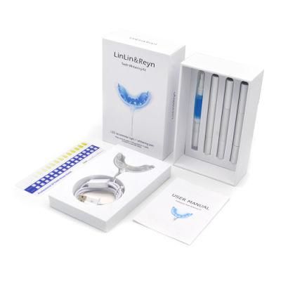 FDA Approved 2020 Private Logo Tooth Bleaching Kit LED Light Gel Pens Teeth Whitening Kit