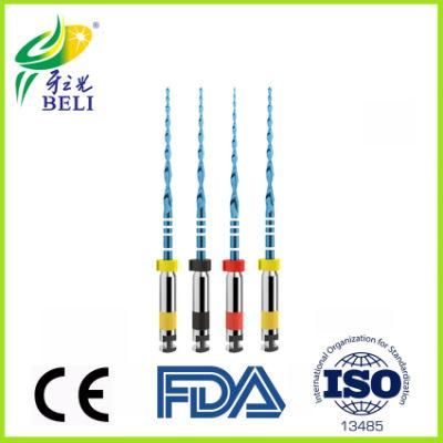Dental Instrument Reciproc Blue Endo Files Niti Blue Rotary Files for Root Canal Treatment Dentist Tool