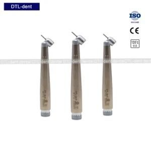 LED 45 Degree Push Button Dental High Speed Handpiece 2 Holes