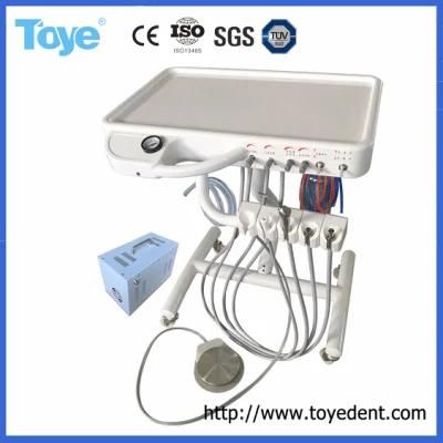 Portable Dental Unit Cart Mobile Dental Unit Instrument Tray Mobile Cart