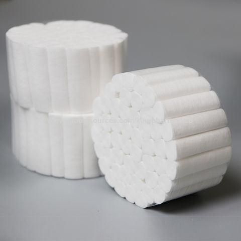 Consumable Material Dental Cotton Roll High Absorbency Softness 100%